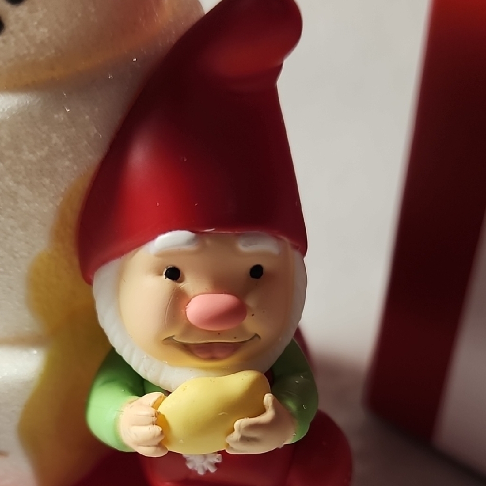 Hallmark NEW Festive Gnome and Snowman Ornament CLEARANCE - Picture 7 of 12